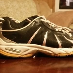 Black and white shoes (white laces)